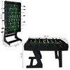 Sunnydaze 48-Inch Foldable Foosball Table - Indoor Game Table for