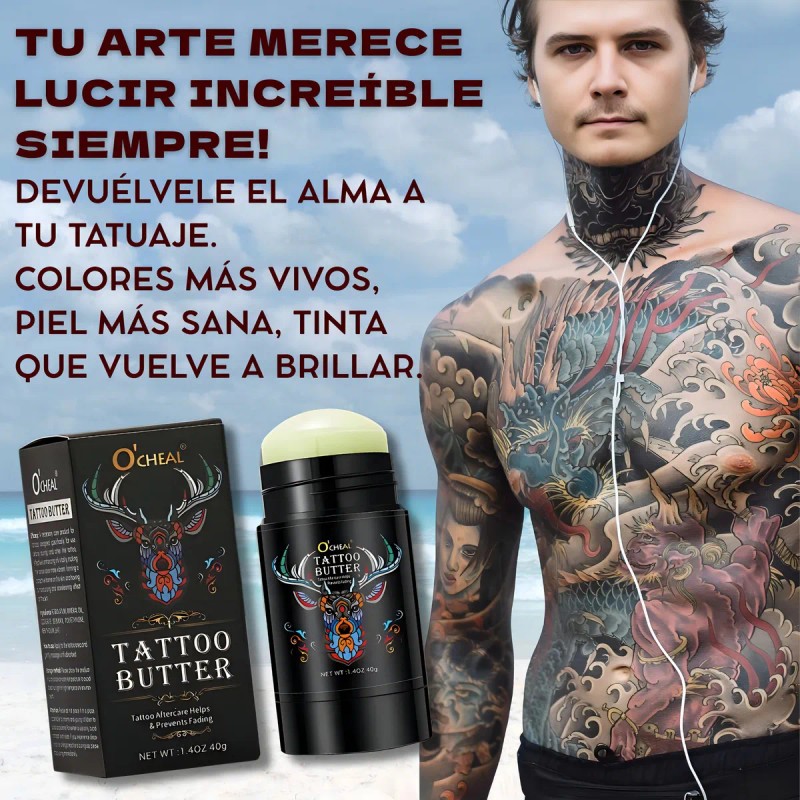 Bálsamo Cicatrizante Ocheal Roll 40g Hidratante Tatuajes