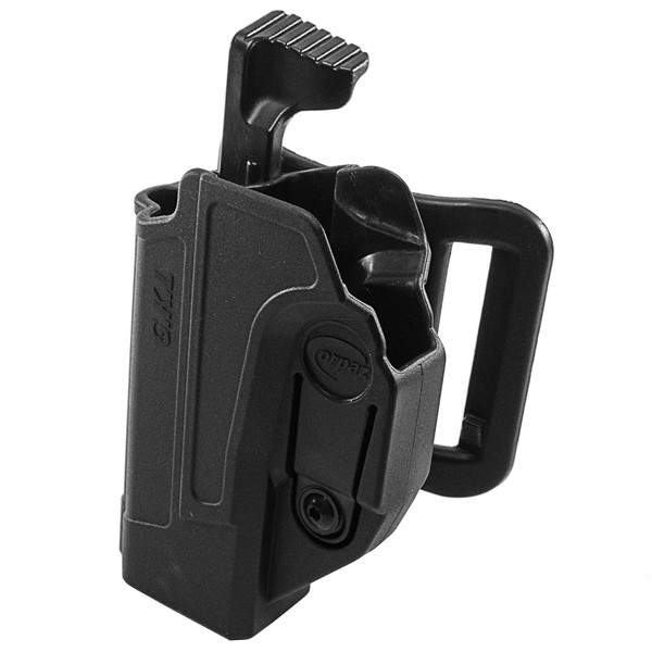 Orpaz G19 Holster Compatible with Glock 19 Holster, Right-Hand Modular OWB Holster (Level II Retention, Belt Holster)