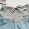 Maternity Denim Shorts Thin Soft Breathable Drawstring Fashionable Pregnancy Support