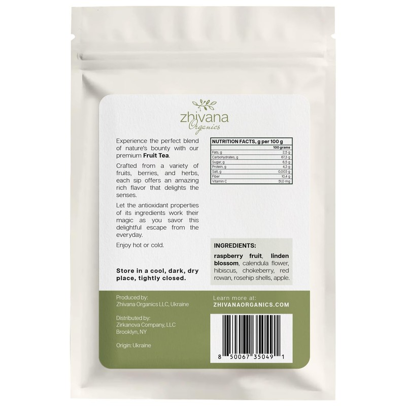 Linden & Raspberry Herbal Tea Loose Leaf – Fruity Tea