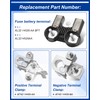 AL3Z-14526-AA BFT & BT4Z-14450-AA Battery Terminal Clamp and Battery Fuse