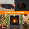 KUWUNG Spark Protection Plate for Fireplace, 80 x 50 cm,