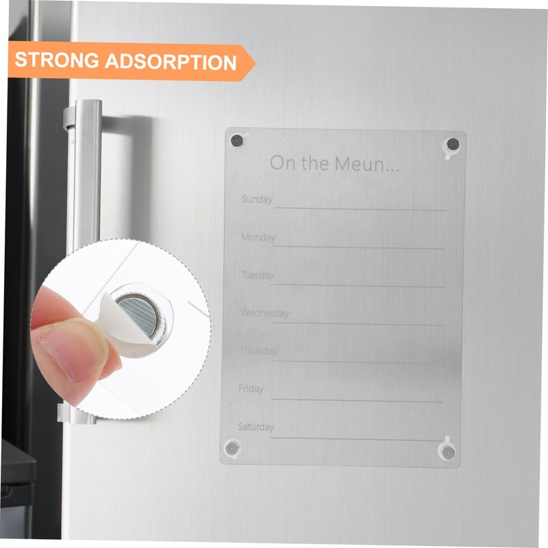 Operitacx Rewritable Message Board Dry Erase Boards For Fridge Weekly