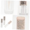 Minkissy 3pcs Refillable Lip Gloss Tubes DIY Lip Balm Containers