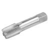 G3/8 NPT Thread Pipe Tap, Silver High-Speed Steel Home Water
