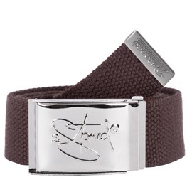 Original 2stoned Belt Buckle 4 cm in 15 Colours with Bottle Opener on the back, Brown