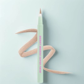 Merrymonde Super Open Pen Eyeliner, 10 #Warm Latte, 1 piece / 메리몽드 슈퍼트임 펜 아이라이너, 10 #웜라떼, 1개