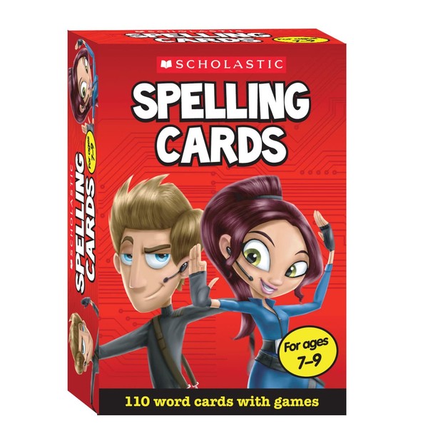 110 Spelling Flash Cards for ages 7-9 (Years 3-4) including