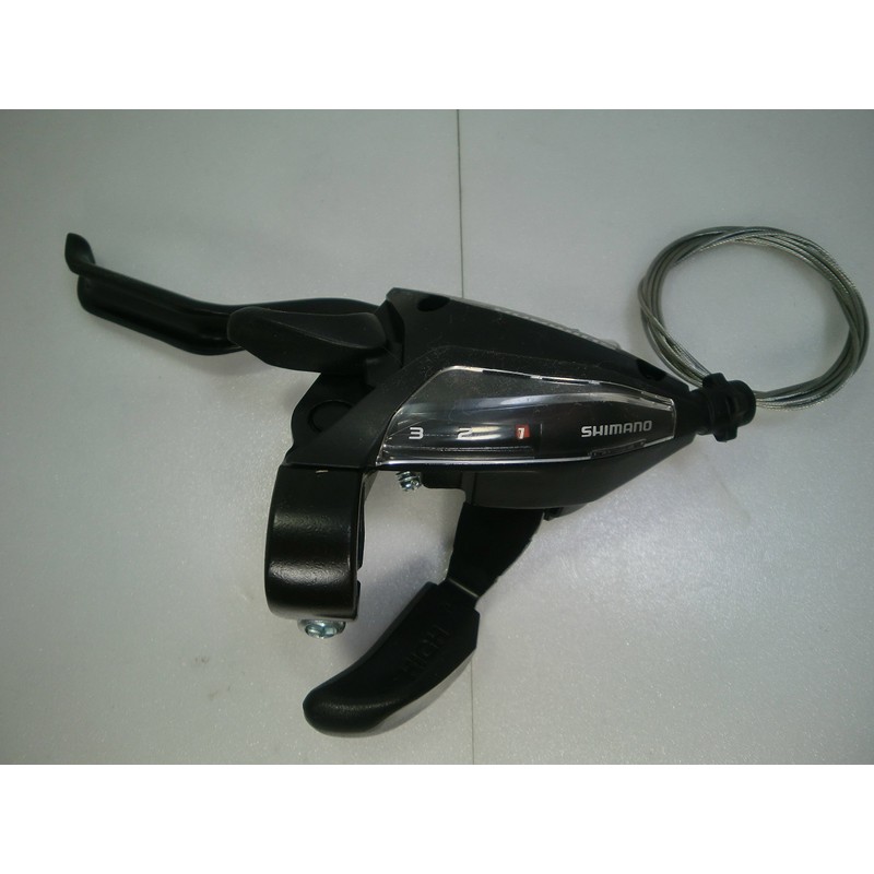 Shimano Brake/Shift Lever 3x7speed ST-EF500 2 Finger Black Left &