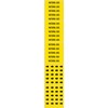 Brady 7196-3C-PK, Natural Gas Pipe Marker Arrows Vinyl Black on
