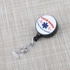 SEIRAA EMT Badge Reel Paramedic Graduation Gifts Calm Down I've