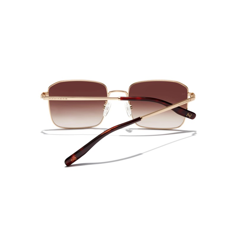 HAWKERS IRIS Sunglasses for Men and Women, Light Gold Earth