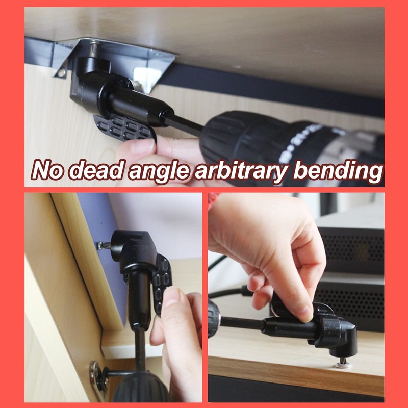 10 x angle attachment, 105 angle bit holder, socket adapter,