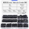 Pack of 700 Flat Washers Nylon Flat Washers Assortment 9