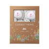 Angel Dear Cuddle Twins Blankie, Grey Kitty