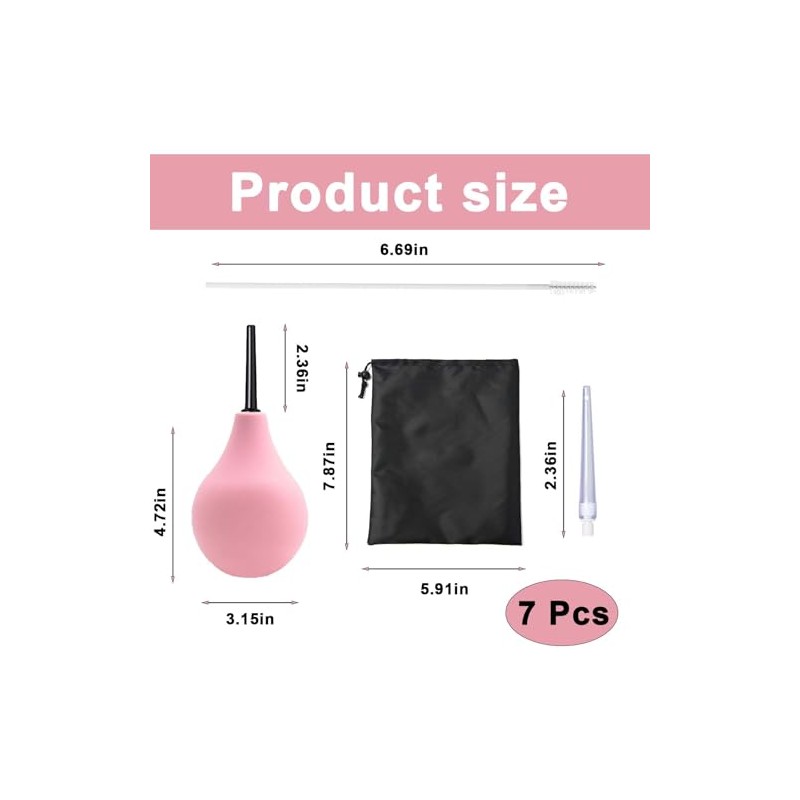 225 ML Douches for Women, Easy to Use Reusable Bring