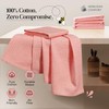 HEIRLOOM COMFORT Orange Honeycomb Kitchen Towels 3 Pack, 16x26 Inch,