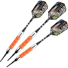 Viper Sure Grip Soft Tip Darts, Orange - 18 Grams