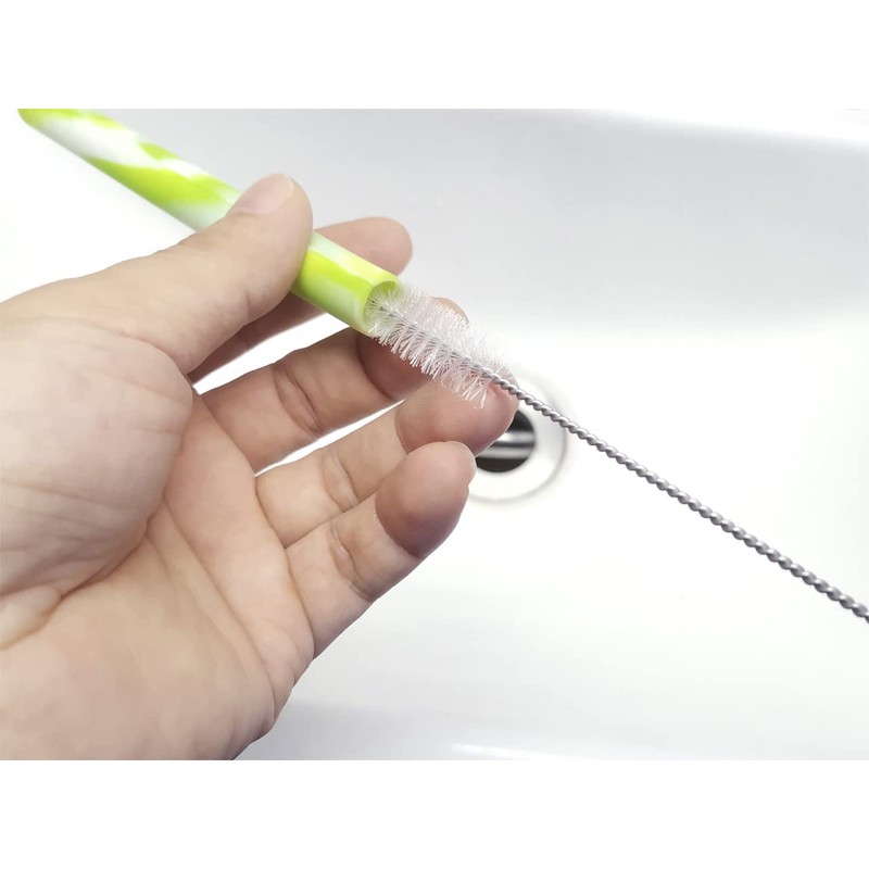 GFDesign Drinking Straw Cleaning Brushes Set 10" Extra Long 10mm