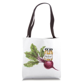 Mustard on the Beet Tote Bag
