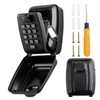 Tuocal Key Safe with Number Code, Wall Mounted Key Box