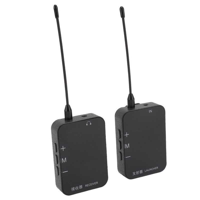 Wireless Ear Monitoring System 2.4G Stereo 164ft Auto Pairing Transmitter