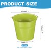 PATIKIL 5"x4.7" Small Metal Buckets with Handle, 6 Pcs Mini