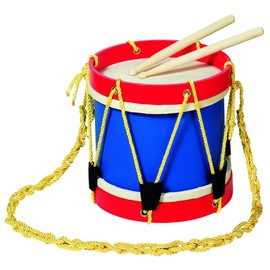 Goki 61929 Drum with Sticks, Multicolor, Medium