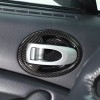 BEBECAR Carbon Fiber ABS Door Handle Bezel Trim COver Fits