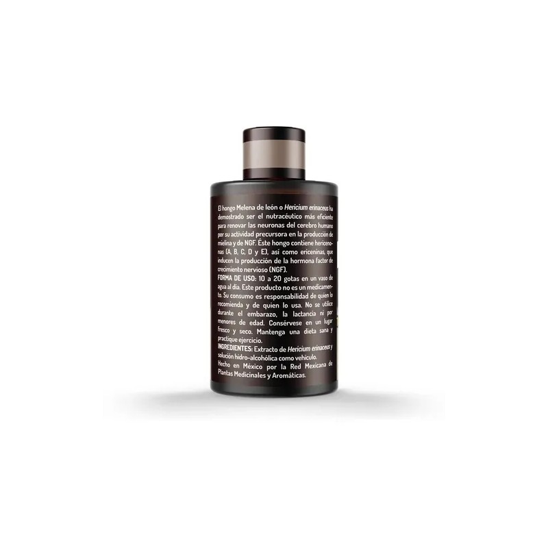 100ml De Tintura De Hongo Melena De León