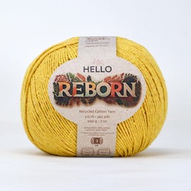 Reborn Recycled Cotton - Bamboo - 200g DK Crochet/Knitting Yarn