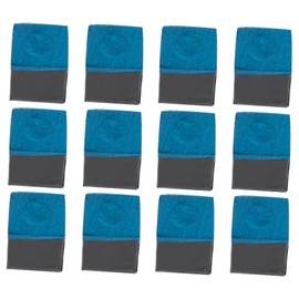 Mipcase 12Pcs Pool Cue Chalk Friction Increasing Powder for Billiard Games Non Clumping Smooth Coating Essential Pool Table Supplies for Training and Matches