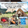 Stability1_ Folding Bucket Camping Outdoor Mesh Pocket, Multi-functional Bucket, Brown,