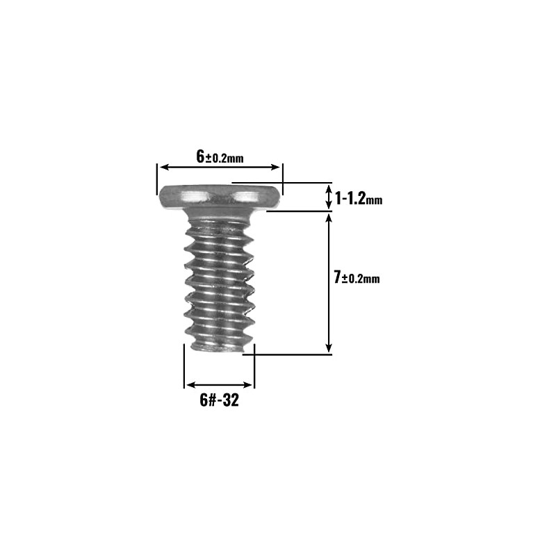 Poppstar Hard Drive Screws for 3.5 Inch Hard Drives No.