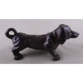 Cast Iron Dachshund Dog Doorstop