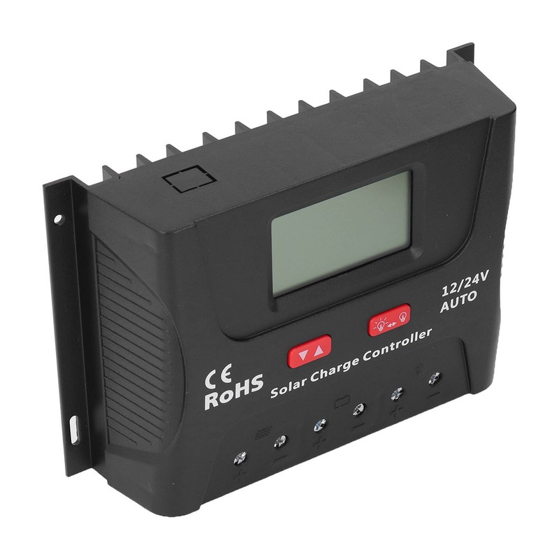 Solar Charge Controller PWM 60A Smart 12V 24V Automatic Identification