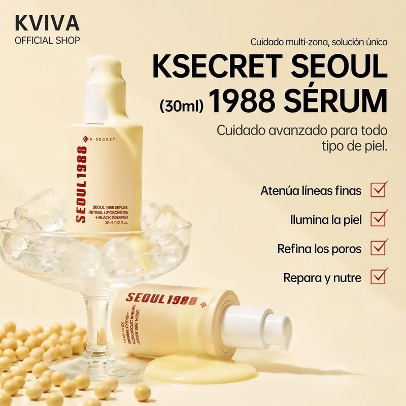Ksecret Seoul 1988 Sérum Retinal Antiarrugas Iluminador 30ml