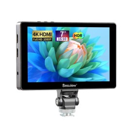 Desview R705 Camera Field Monitor, 7 inch Touch Screen Field Full HD 1920x1200IPS 4K HDMI with 3D LUT Waveform Peaking Focus Assist Video for DSLR