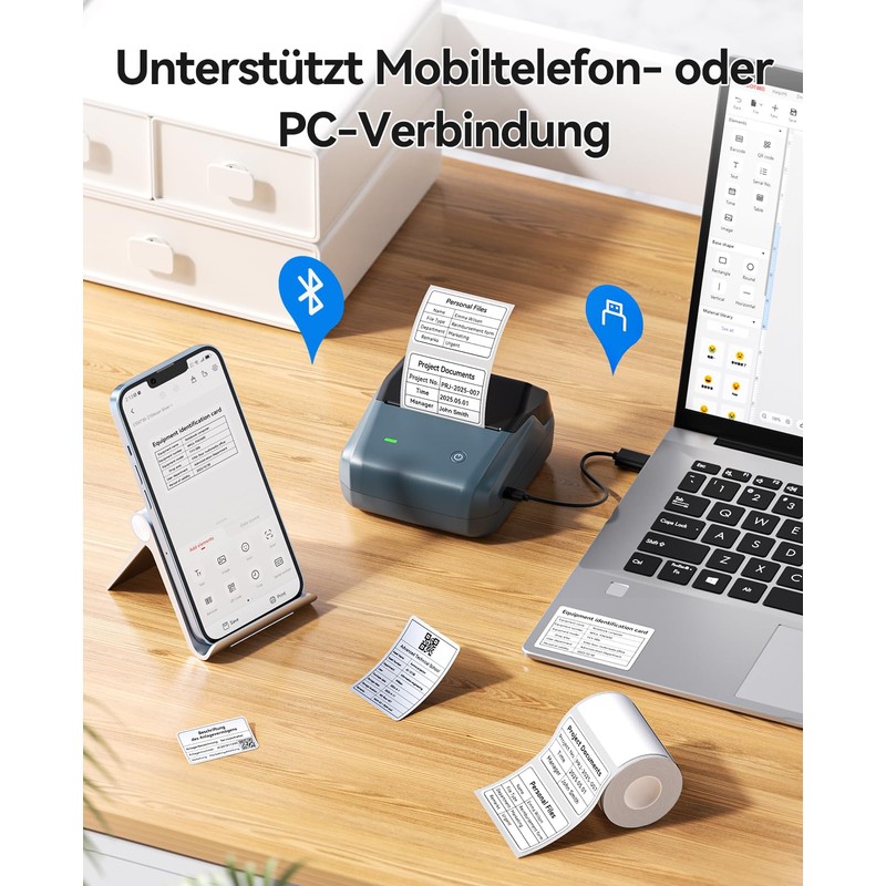 NIIMBOT B31 Label Printer Labelling Device Label Printer