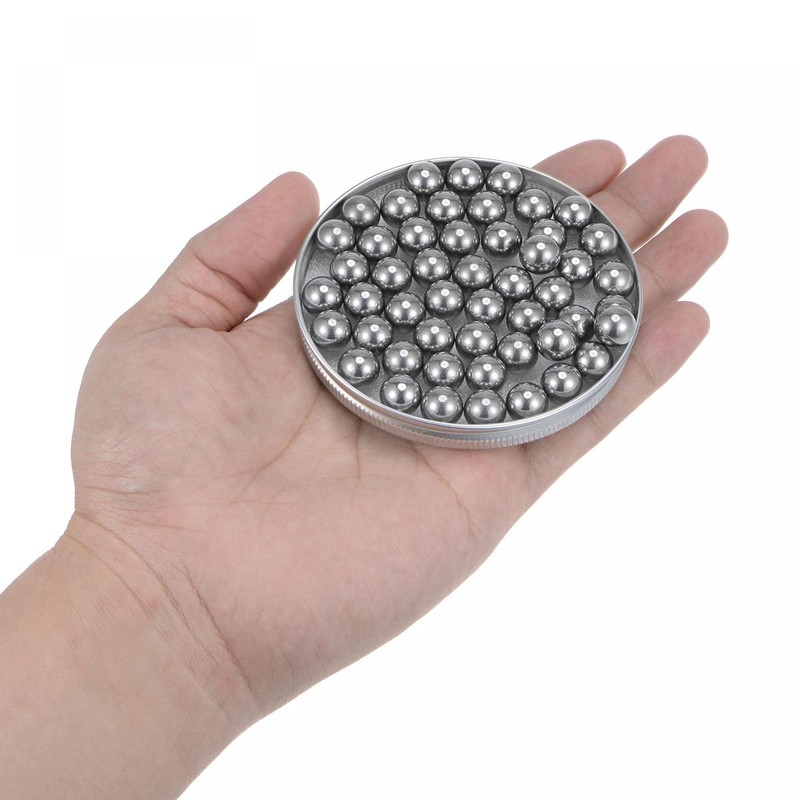 sourcing map Pack of 50 10 mm Carbon Steel Storage
