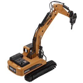 TOYMYTOY Excavator Toy Construction Vehicle Work Vehicle Truck Car 1:50 Metal Engineering Car Toy Boys