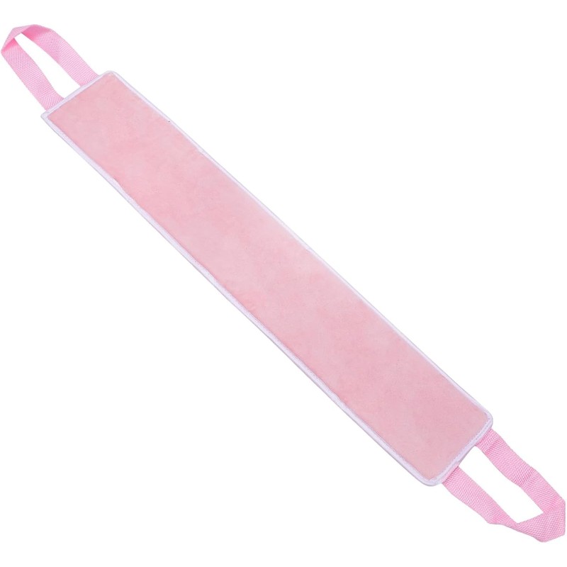 Cabilock Aplicador de Autobronceador para Espalda de Banda Flocada Rosa
