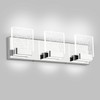Aipsun Modern Bathroom Vanity Light 3 Light Stainless Steel Chrome