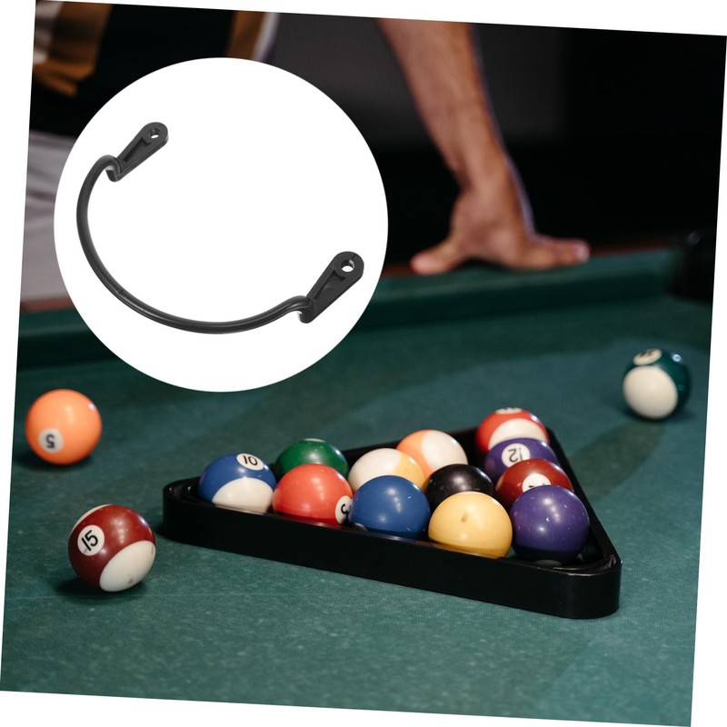 BIUDECO Snooker Basket Hangers Billiard Table Pocket Fixing Holders 6pcs