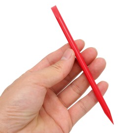 Watch Movement Installation Auxiliary Rod, Watch Cleaning Sticks Watchmakers Tool, ABS Plastic Dial Surface Repair Cleaning Stick, Watch Repair Tools & Kits(red)