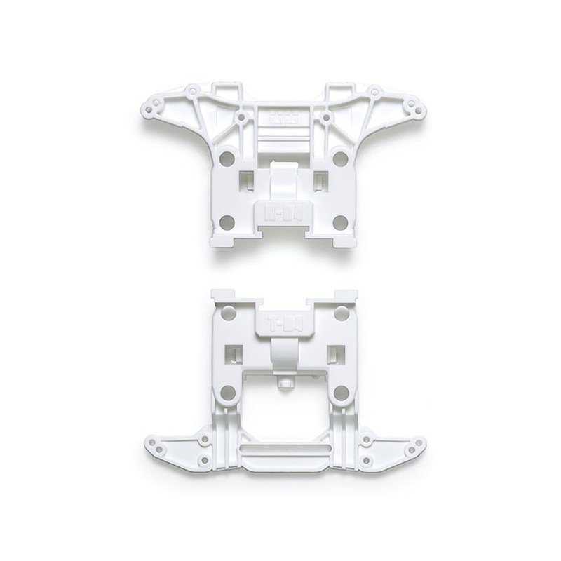 Tamiya 95695 Mini 4WD Special Design N-04/T-04 Reinforced Unit, White