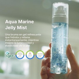 Dr.Althea Aqua Marine Jelly Mist | Spray facial en bruma ligero y ultrafino | Suero hidratante con PDRN y triple ácido hialurónico | Cuidado de la pie