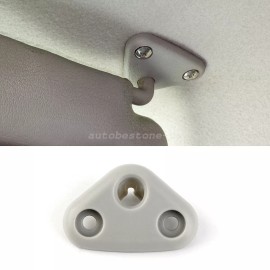 JERBOR 2x For 2008-19 Subaru Forester 2010 Impreza Crosstrek Sun Visor Mount - 3D Grey