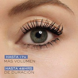 Lancôme Hypnôse Drama Waterproof - Rímel Waterproof Hasta 17x Más Volumen y 48H de Duración, Resistente al Agua, Sudor y Humedad, Cepillo Curvado en S, Negro Ultra Intenso, 6ml